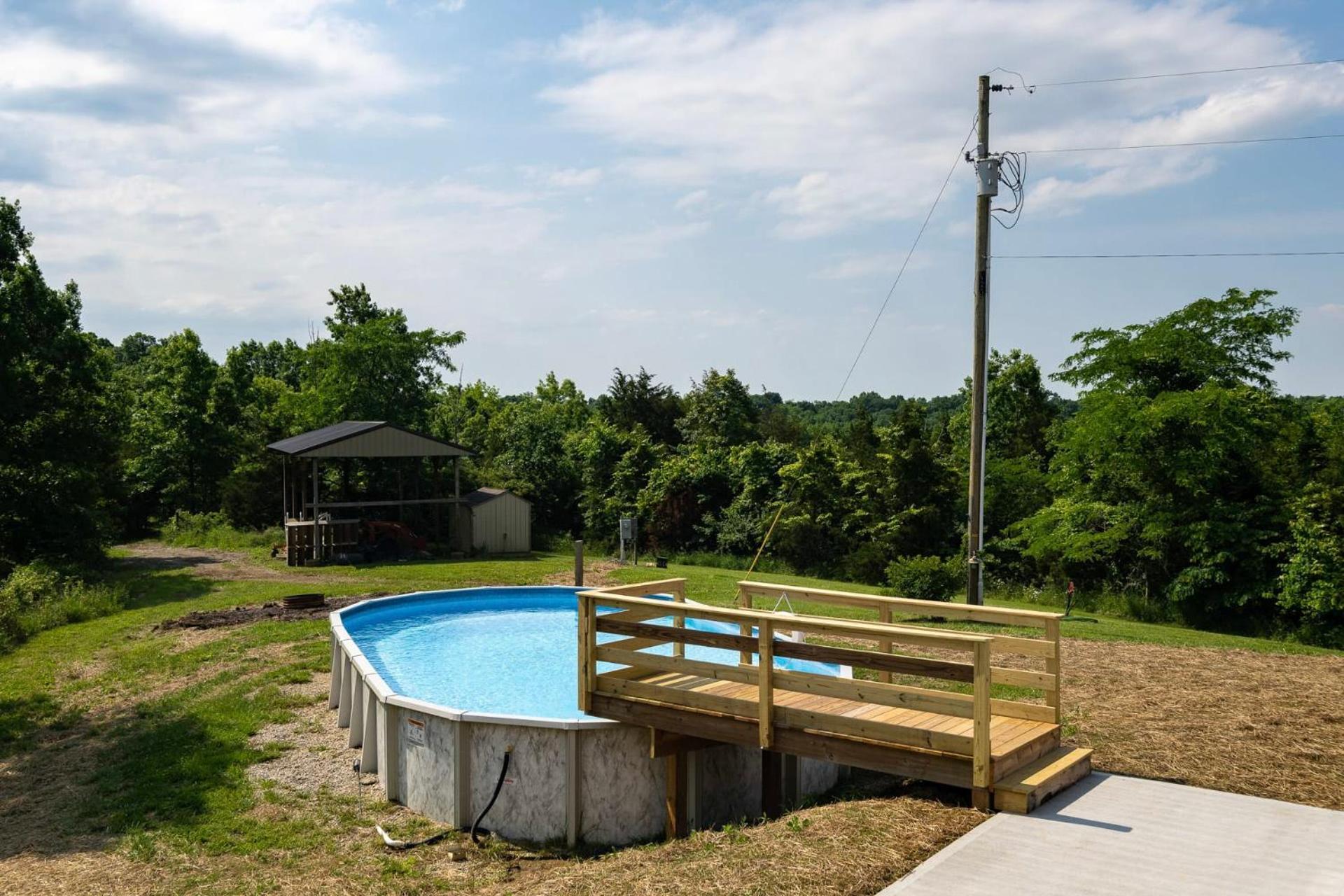 威廉斯敦80 Acre Retreat With Pool - Minutes To Ark - Sleeps 15别墅 外观 照片